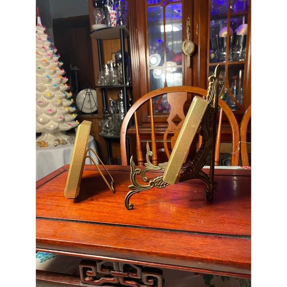 VTG 95 Set of 2 Mini Framed Art Prints Kathy Seek Butterflies on flowers 4 inch - Picture 7 of 16